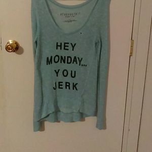 Graphic thermal T shirt